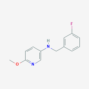 n-(3-Fluorobenzyl)-6-methoxypyridin-3-amine