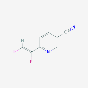 (Z)-6-(1-Fluoro-2-iodovinyl)nicotinonitrile