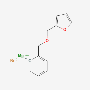 2-[(Furan-2-ylmethoxy)methyl]phenylmagnesium bromide