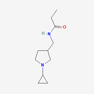 n-((1-Cyclopropylpyrrolidin-3-yl)methyl)propionamide