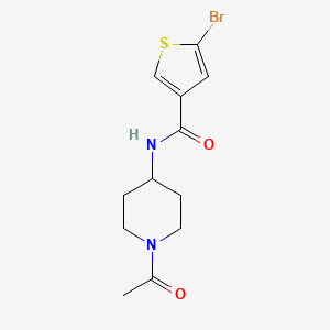 N-(1-acetylpiperidin-4-yl)-5-bromothiophene-3-carboxamide