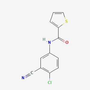 N-(4-chloro-3-cyanophenyl)thiophene-2-carboxamide