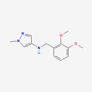 N-(2,3-Dimethoxybenzyl)-1-methyl-1H-pyrazol-4-amine