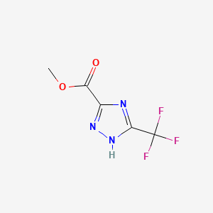 Methyl 5-(trifluoromethyl)-1H-1,2,4-triazole-3-carboxylate