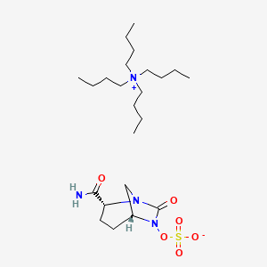 Tetrabutylammonium (2R,5R)-2-carbamoyl-7-oxo-1,6-diazabicyclo[3.2.1]octan-6-yl sulfate