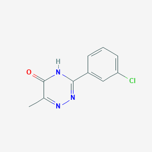 molecular formula C10H8ClN3O B1489602 3-(3-氯苯基)-6-甲基-1,2,4-三嗪-5-醇 CAS No. 886360-72-1