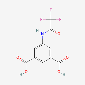 5-[(Trifluoroacetyl)amino]benzene-1,3-dicarboxylic acid