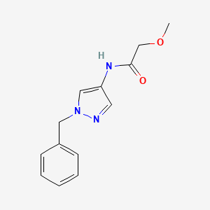 N-(1-benzyl-1H-pyrazol-4-yl)-2-methoxyacetamide