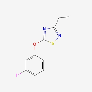 3-Ethyl-5-(3-iodophenoxy)-1,2,4-thiadiazole