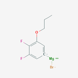 (3,4-Difluoro-5-n-propyloxyphenyl)magnesium bromide