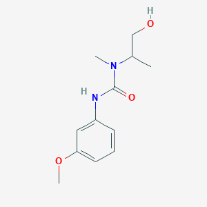 1-(1-Hydroxypropan-2-yl)-3-(3-methoxyphenyl)-1-methylurea