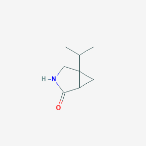 5-Isopropyl-3-azabicyclo[3.1.0]hexan-2-one