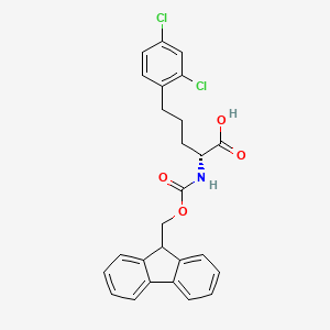 (R)-Fmoc-2-Amino-5-(2,4-dichlorophenyl)pentanoic acid