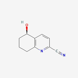 (R)-5-Hydroxy-5,6,7,8-tetrahydroquinoline-2-carbonitrile