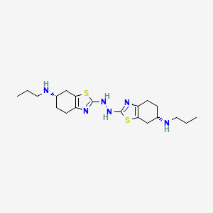 (6S,6'S)-2,2'-(Hydrazine-1,2-diyl)bis(N-propyl-4,5,6,7-tetrahydrobenzo[d]thiazol-6-amine)