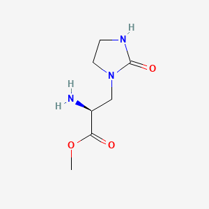 (S)-Methyl 2-amino-3-(2-oxoimidazolidin-1-yl)propanoate