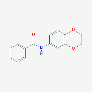 N-(2,3-dihydro-1,4-benzodioxin-6-yl)benzamide