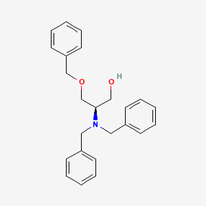 molecular formula C24H27NO2 B14896530 (R)-3-(Benzyloxy)-2-(dibenzylamino)propan-1-ol 