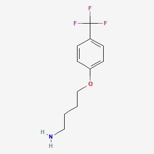 4-(4-(Trifluoromethyl)phenoxy)butan-1-amine