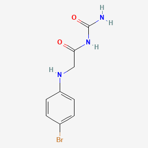 2-((4-Bromophenyl)amino)-N-carbamoylacetamide