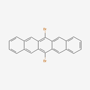 Pentacene, 6,13-dibromo-