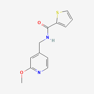 molecular formula C12H12N2O2S B14896634 n-((2-Methoxypyridin-4-yl)methyl)thiophene-2-carboxamide 