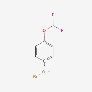 (4-(Difluoromethoxy)phenyl)Zinc bromide