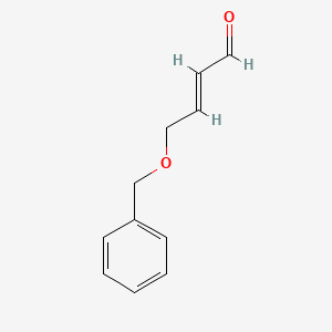 molecular formula C11H12O2 B14896718 (E)-4-(Benzyloxy)but-2-enal 