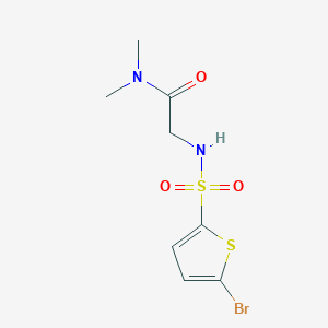 2-((5-Bromothiophene)-2-sulfonamido)-N,N-dimethylacetamide