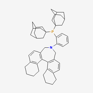 bis(1-adamantyl)-[2-(13-azapentacyclo[13.8.0.02,11.03,8.018,23]tricosa-1(15),2(11),3(8),9,16,18(23)-hexaen-13-yl)phenyl]phosphane