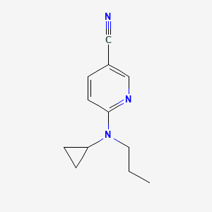 6-(Cyclopropyl(propyl)amino)nicotinonitrile