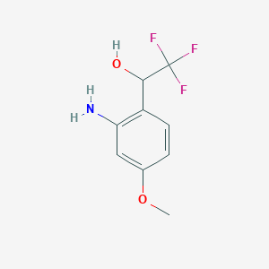 1-(2-Amino-4-methoxyphenyl)-2,2,2-trifluoroethanol