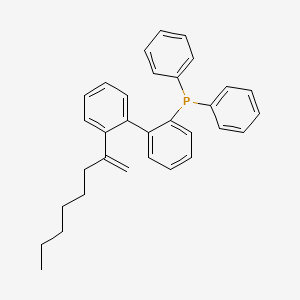 (2'-(Oct-1-en-2-yl)-[1,1'-biphenyl]-2-yl)diphenylphosphane