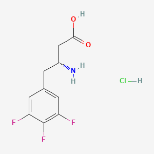 (R)-3-Amino-4-(3,4,5-trifluorophenyl)butanoic acid hydrochloride