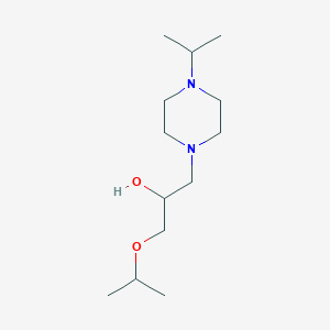 molecular formula C13H28N2O2 B14896920 1-Isopropoxy-3-(4-isopropylpiperazin-1-YL)propan-2-OL 