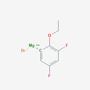 (2-Ethoxy-3,5-difluorophenyl)magnesium bromide