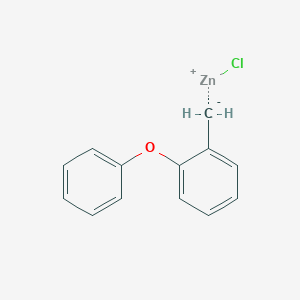 molecular formula C13H11ClOZn B14897026 (2-PhenoxybenZyl)Zinc chloride 