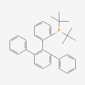 ditert-butyl-[2-(2,6-diphenylphenyl)phenyl]phosphane