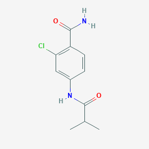 2-Chloro-4-isobutyramidobenzamide