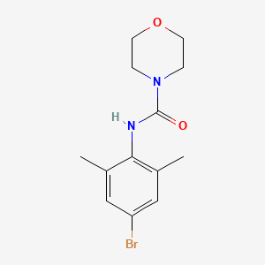 molecular formula C13H17BrN2O2 B14897156 N-(4-bromo-2,6-dimethylphenyl)morpholine-4-carboxamide 