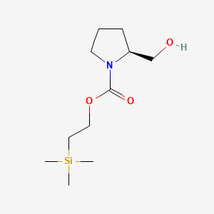 2-(Trimethylsilyl)ethyl (S)-2-(hydroxymethyl)pyrrolidine-1-carboxylate