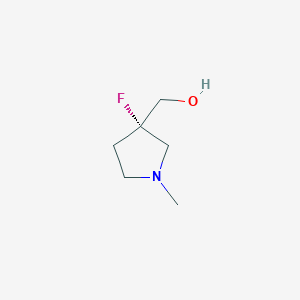 (S)-(3-Fluoro-1-methylpyrrolidin-3-yl)methanol