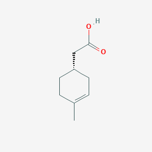 (S)-2-(4-Methylcyclohex-3-en-1-yl)acetic acid