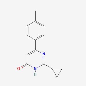 2-Cyclopropyl-6-(p-tolyl)pyrimidin-4-ol