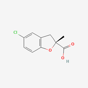 (R)-5-Chloro-2-methyl-2,3-dihydrobenzofuran-2-carboxylic acid