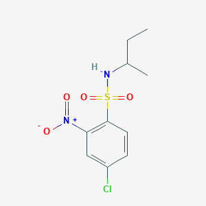 n-(Sec-butyl)-4-chloro-2-nitrobenzenesulfonamide