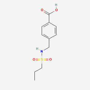 4-(Propylsulfonamidomethyl)benzoic acid