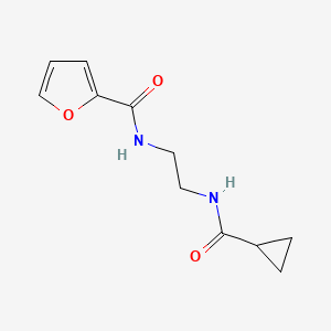 n-(2-(Cyclopropanecarboxamido)ethyl)furan-2-carboxamide