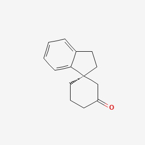 (S)-2',3'-Dihydrospiro[cyclohexane-1,1'-inden]-3-one