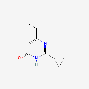 2-Cyclopropyl-6-ethyl-3,4-dihydropyrimidin-4-one